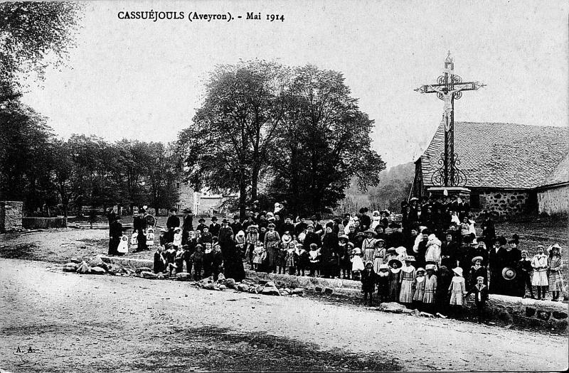CASSUEJOULS (Aveyron). - Mai 1914