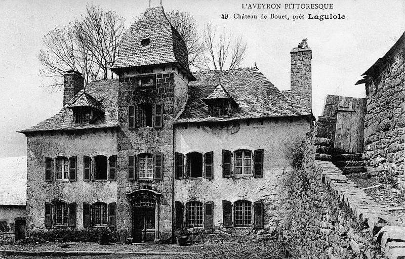 L'AVEYRON PITTORESQUE 49. Château de Bouet, près Laguiole