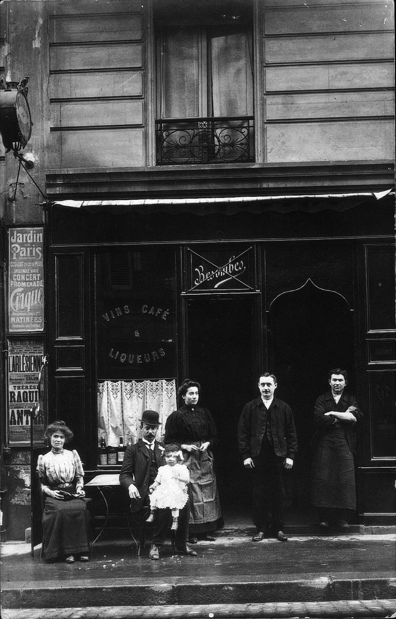 Vins, café, liqueurs, maison Besombes, à Paris (75), avant 1914