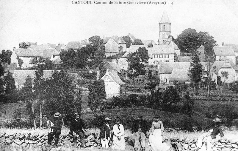 CANTOIN, Canton de Sainte Geneviève sur Argence (Aveyron) - 4