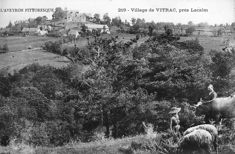L'AVEYRON PITTORESQUE 219 - Village de VITRAC, près Lacalm