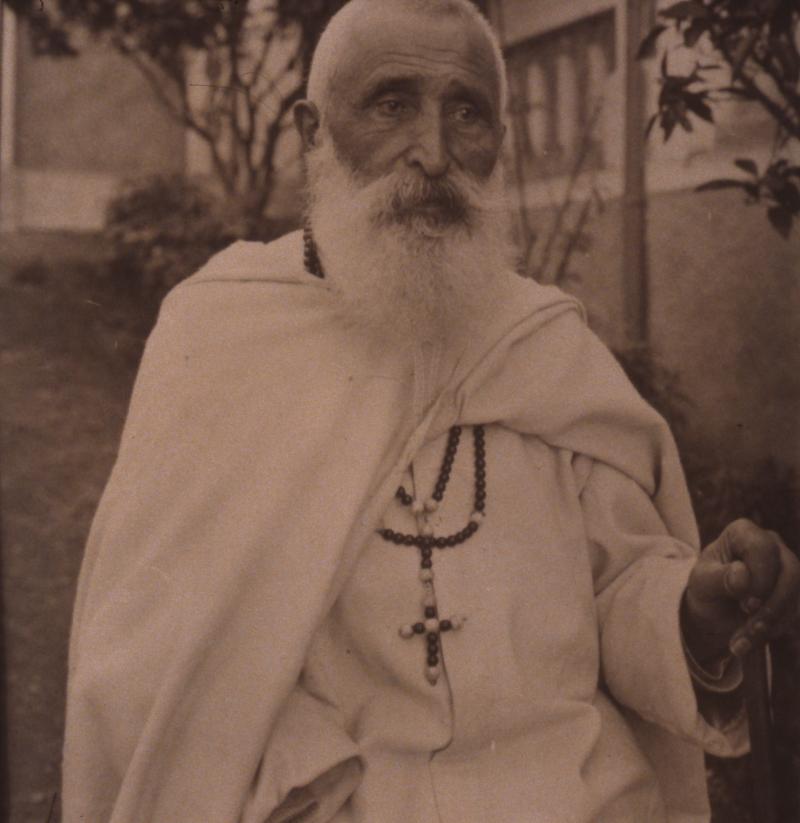 Joseph Mercui, né à Aunac, père blanc missionnaire (missionari), à Alger, 1937