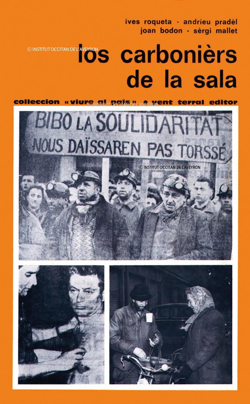  Première de couverture de Los carbonièrs de La Sala, d'Ives Roqueta, Andrieu Pradèl, Joan Bodon, Sèrgi Mallet