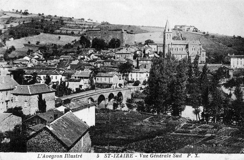 L'Aveyron Illustré - 5 ST-IZAIRE - Vue Générale Sud