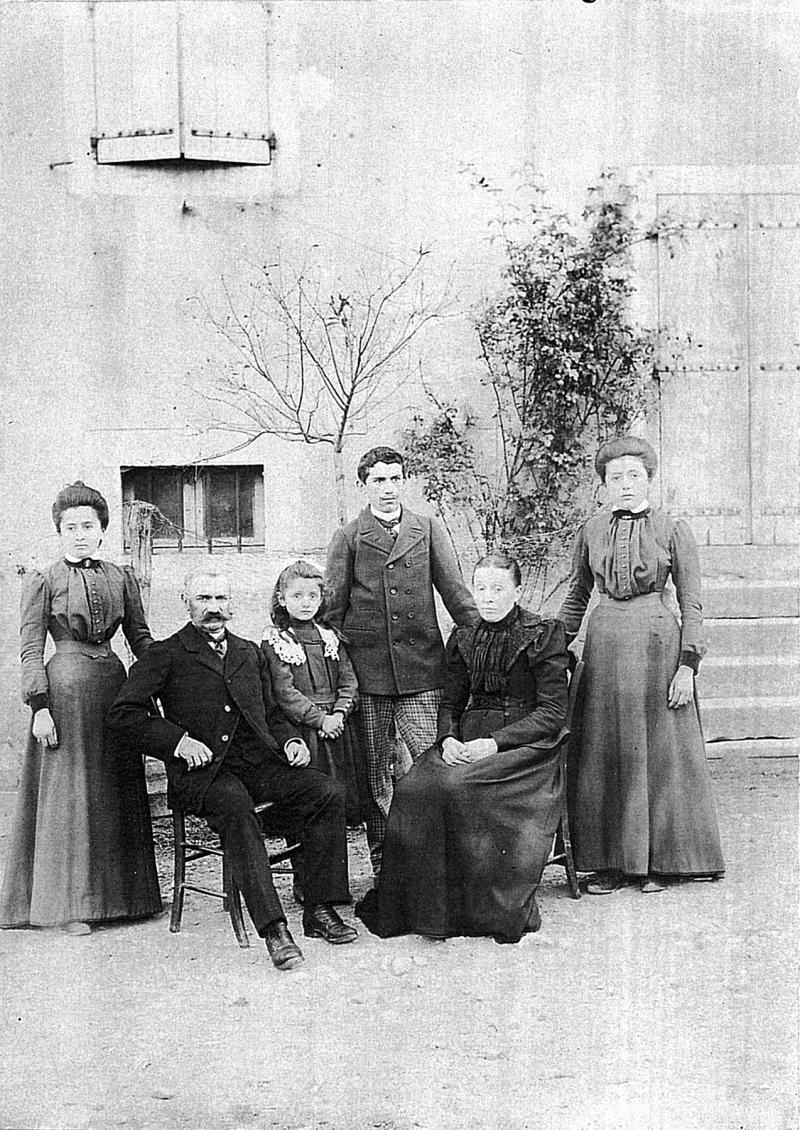  Couple avec quatre enfants, 1903