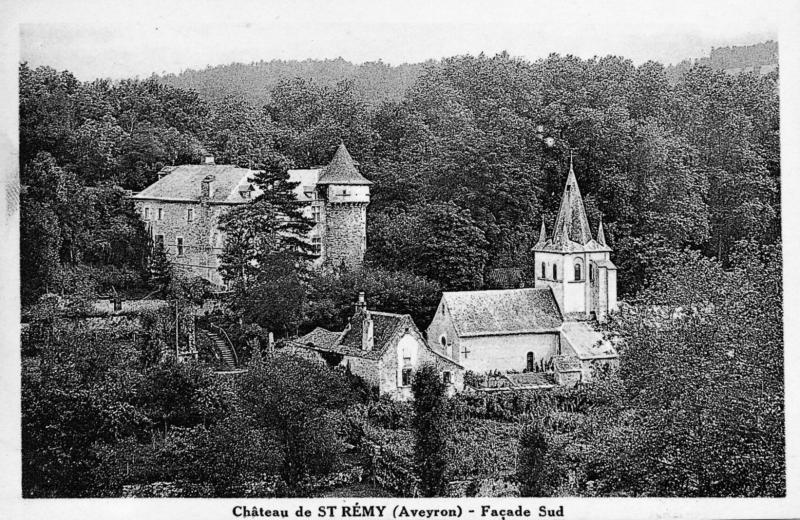 Château de ST REMY (Aveyron) - Façade Sud