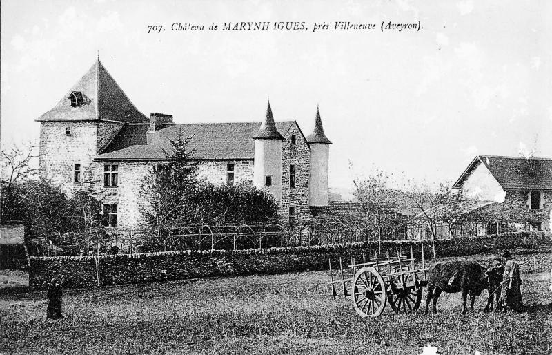 707. Château de MAYRINHAGUES, près Villeneuve (Aveyron).