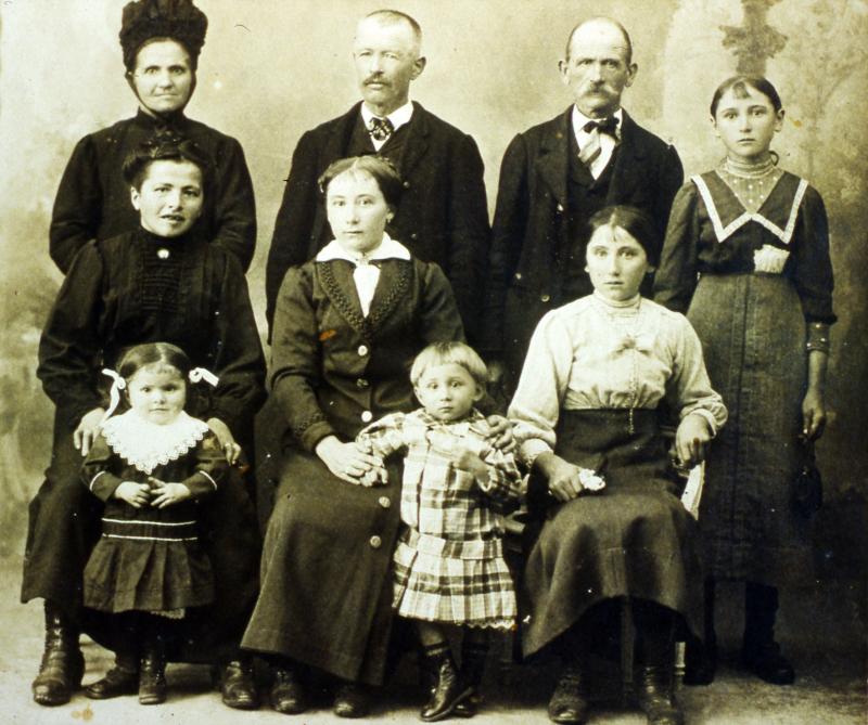 Famille Andrieu-Guitard, 1918