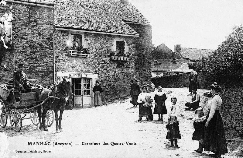 MANHAC (Aveyron) – Carrefour des Quatre-Vents